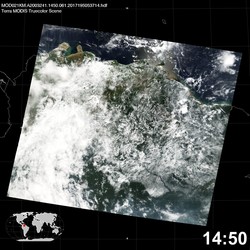 Level 1B Image at: 1450 UTC