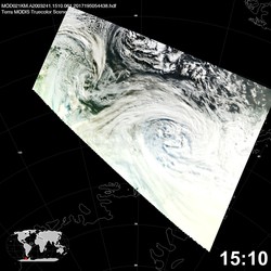 Level 1B Image at: 1510 UTC