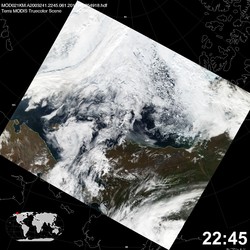 Level 1B Image at: 2245 UTC