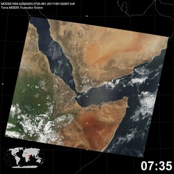 Level 1B Image at: 0735 UTC