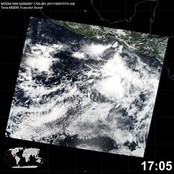 Level 1B Image at: 1705 UTC