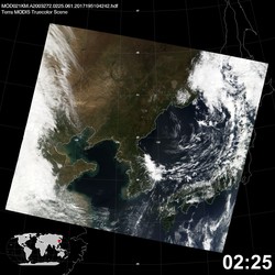 Level 1B Image at: 0225 UTC