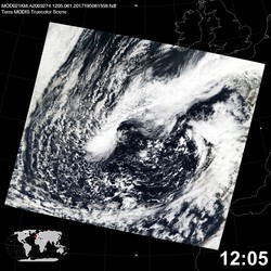 Level 1B Image at: 1205 UTC