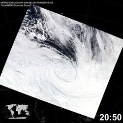 Level 1B Image at: 2050 UTC