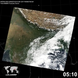 Level 1B Image at: 0510 UTC