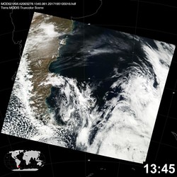 Level 1B Image at: 1345 UTC