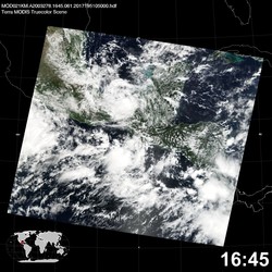 Level 1B Image at: 1645 UTC