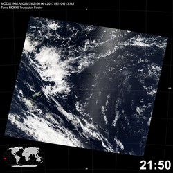 Level 1B Image at: 2150 UTC