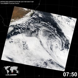 Level 1B Image at: 0750 UTC