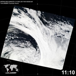 Level 1B Image at: 1110 UTC