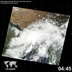 Level 1B Image at: 0445 UTC