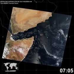 Level 1B Image at: 0705 UTC