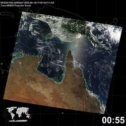 Level 1B Image at: 0055 UTC