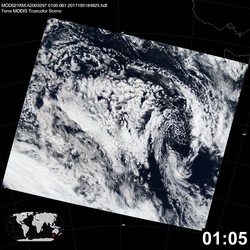 Level 1B Image at: 0105 UTC