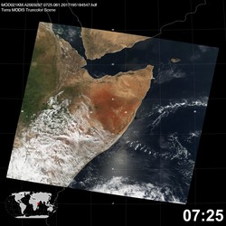 Level 1B Image at: 0725 UTC