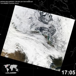 Level 1B Image at: 1705 UTC