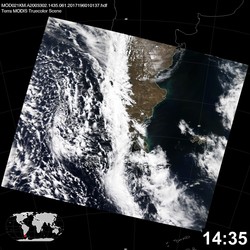 Level 1B Image at: 1435 UTC