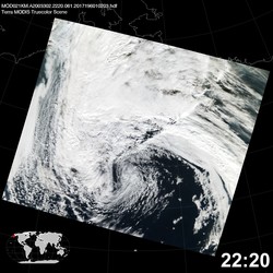 Level 1B Image at: 2220 UTC