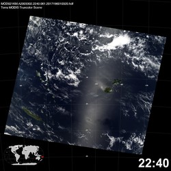 Level 1B Image at: 2240 UTC