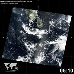 Level 1B Image at: 0510 UTC