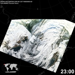 Level 1B Image at: 2300 UTC