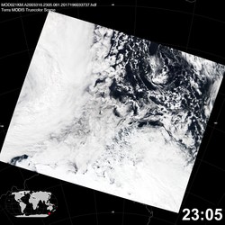 Level 1B Image at: 2305 UTC