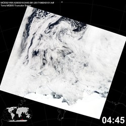 Level 1B Image at: 0445 UTC