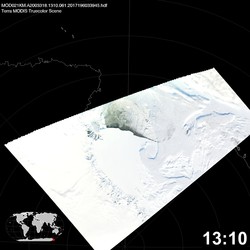 Level 1B Image at: 1310 UTC