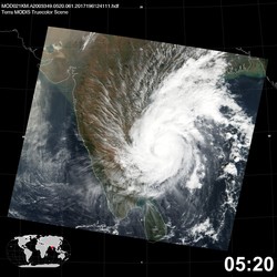 Level 1B Image at: 0520 UTC