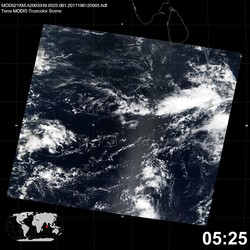 Level 1B Image at: 0525 UTC