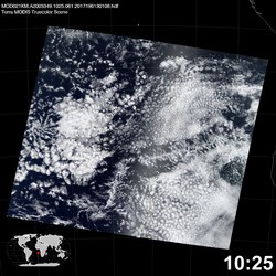 Level 1B Image at: 1025 UTC