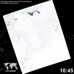 Level 1B Image at: 1045 UTC