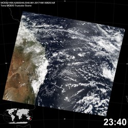 Level 1B Image at: 2340 UTC