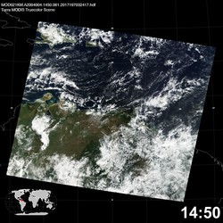 Level 1B Image at: 1450 UTC