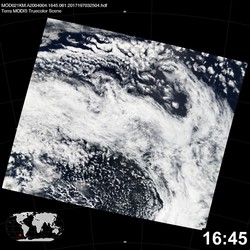 Level 1B Image at: 1645 UTC