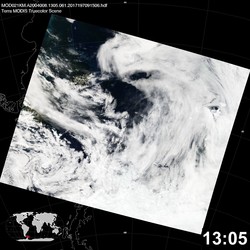 Level 1B Image at: 1305 UTC