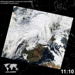 Level 1B Image at: 1110 UTC