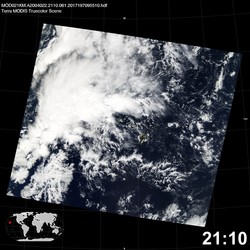 Level 1B Image at: 2110 UTC