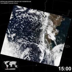 Level 1B Image at: 1500 UTC