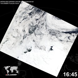 Level 1B Image at: 1645 UTC