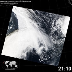 Level 1B Image at: 2110 UTC