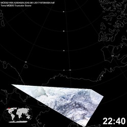 Level 1B Image at: 2240 UTC