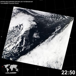 Level 1B Image at: 2250 UTC