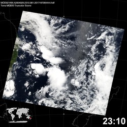 Level 1B Image at: 2310 UTC