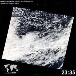 Level 1B Image at: 2335 UTC