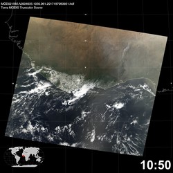 Level 1B Image at: 1050 UTC