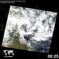 Level 1B Image at: 0025 UTC