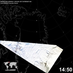 Level 1B Image at: 1450 UTC