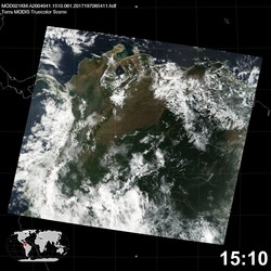 Level 1B Image at: 1510 UTC