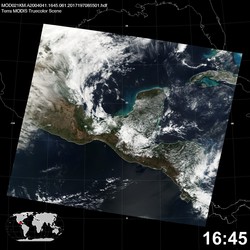 Level 1B Image at: 1645 UTC